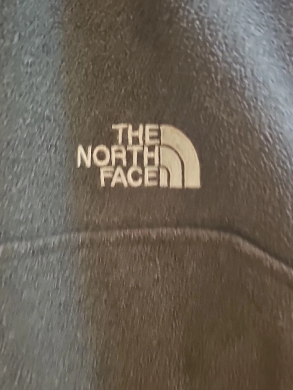 The North Face Men's Dark Gray Fleece Vest - Full Zip XL